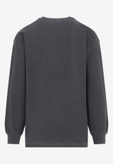 Loose Pocket Long-Sleeved T-shirt