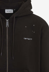 Painter Zip-Up Hooded Sweatshirt