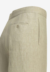 Ginnico Tailored Straight-Leg Pants