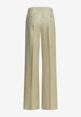 Ginnico Tailored Straight-Leg Pants