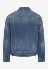 Helston Painters Faded Denim Jacket