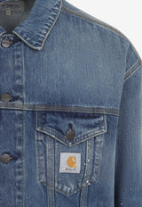 Helston Painters Faded Denim Jacket