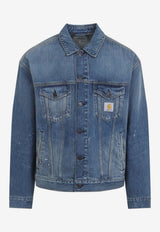 Helston Painters Faded Denim Jacket