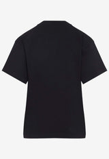Embroidered Monogram Basic T-shirts - Set of 3