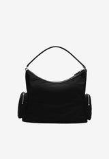 Stella McCartney Dartmoor Crinkled Effect Shoulder Bag Black 7B0184WP0670/T_STELL-1019
