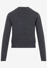 Fine-Gauge Cashmere Knit Sweater