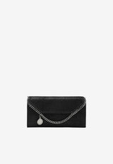 Stella McCartney Falabella Faux Leather Chain Clutch Black 7P0086W9132/T_STELL-1000