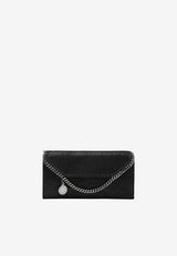 Stella McCartney Falabella Faux Leather Chain Clutch Black 7P0086W9132/T_STELL-1000