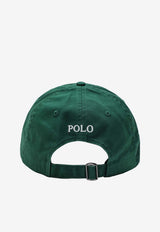 Polo Ralph Lauren Logo Embroidered Baseball Cap Green 710667709149CO/T_POLOR-NF
