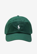 Polo Ralph Lauren Logo Embroidered Baseball Cap Green 710667709149CO/T_POLOR-NF