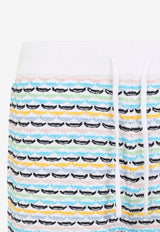 Tuck Stitch Knitted Shorts