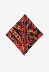 Manuba Print Silk Scarf