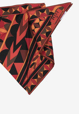 Manuba Print Silk Scarf