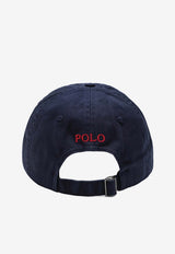 Polo Ralph Lauren Logo Embroidered Baseball Cap Blue 710548524014CO/T_POLOR-NN
