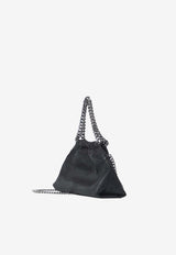 Stella McCartney Mini Falabella Faux Leather Shoulder Bag Black 7B0144-W9132-1000