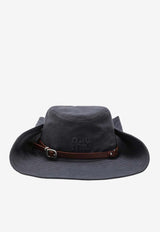 Miu Miu Logo Cowboy Hat Gray 5HC2212G8G/S_MIU-F063H