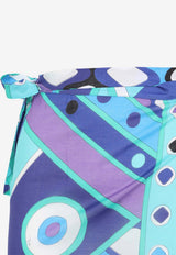 Vivara Print Wrap-Style Pareo Skirt