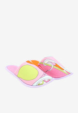 Abstract Print Terry Cloth Slippers