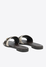 Romy Leather Flat Slides