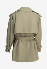 Scacio Double-Breasted Trench Coat