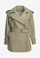 Scacio Double-Breasted Trench Coat