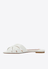 Copacabana Woven Leather Slide