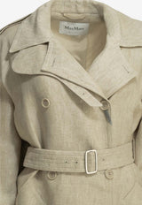 Pedaggi Double-Breasted Trench Coat