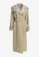 Pedaggi Double-Breasted Trench Coat