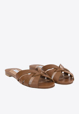 Copacabana Woven Leather Slide