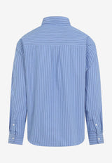 Keene Long-Sleeve Striped Shirt