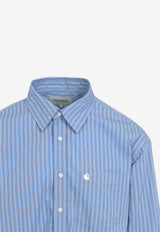 Keene Long-Sleeve Striped Shirt