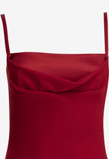 Sleeveless Midi Sheath Dress