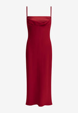 Sleeveless Midi Sheath Dress