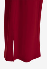 Sleeveless Midi Sheath Dress