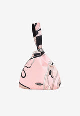Emilio Orchidee Print Silk Bag