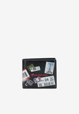 Mail Stamp Cash Folded Wallet