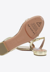 So Nude Strappy Flat Sandals