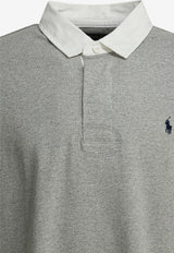 Logo Long-Sleeved Polo T-shirt