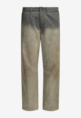 Our Legacy Rig Straight-Leg Casual Pants Gray M2265ROOCTO_7f8451a4-1f25-4910-b1ba-834f78d85b73