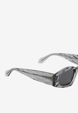 Oval Acetate Sunglasses