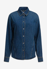 Denim Tapered Shirt
