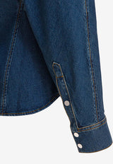 Denim Tapered Shirt