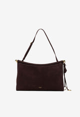 Le Click Pocket 35 Nubuck Shoulder Bag