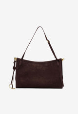 Le Click Pocket 35 Nubuck Shoulder Bag