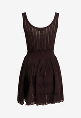 Crinoline Knit Mini Dress