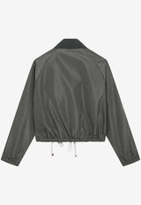 Miu Miu Technical Blouson Jacket Green ML1516OOO13MF/T_MIU-F0414