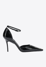 Drop Glossy Calfskin Pumps