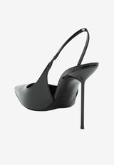 Paris Texas Lidia 105 Patent Leather Slingback Pumps Black PX913XVN01/T_PATEX-BLK