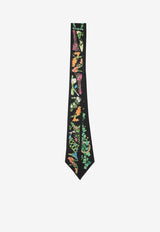 Eden Shoes Print Silk Twill Bandeau
