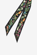Eden Shoes Print Silk Twill Bandeau